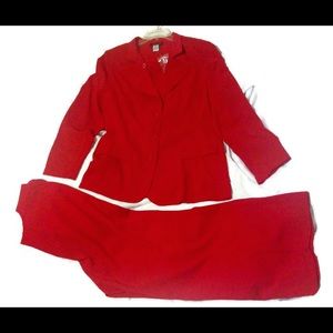 Metrostyle Red Women's Pantsuit